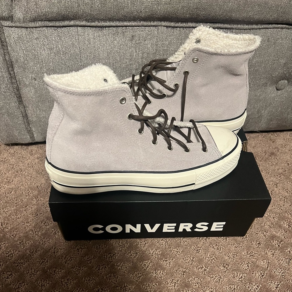 Grey Converse